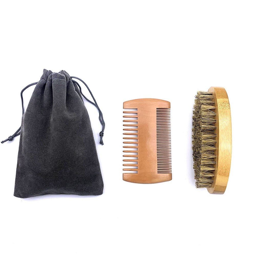Natural Eco Friendly Beard Comb  Kit