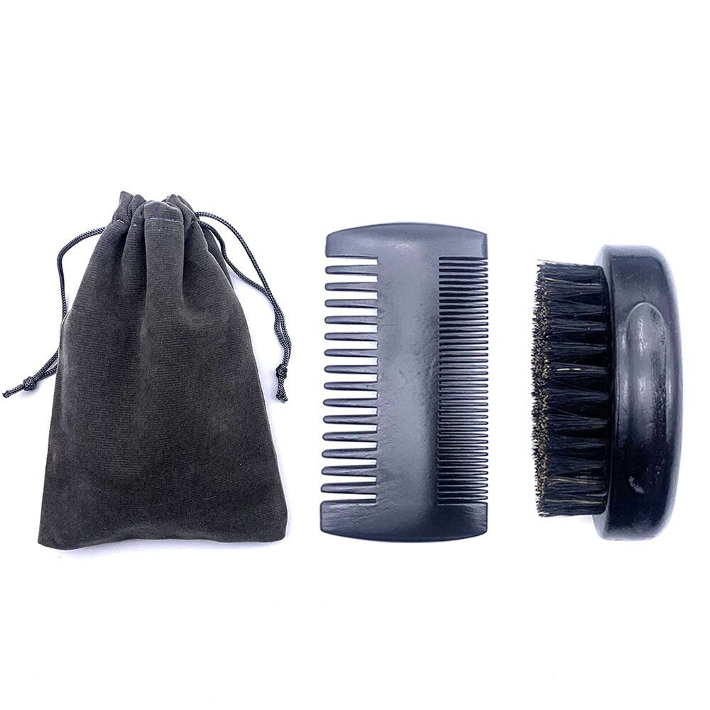 Natural Eco Friendly Beard Comb  Kit